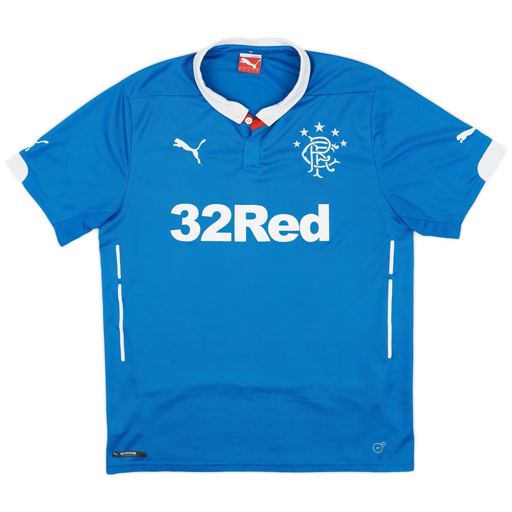 2014-15 Rangers Home Shirt - 9/10 - (L)