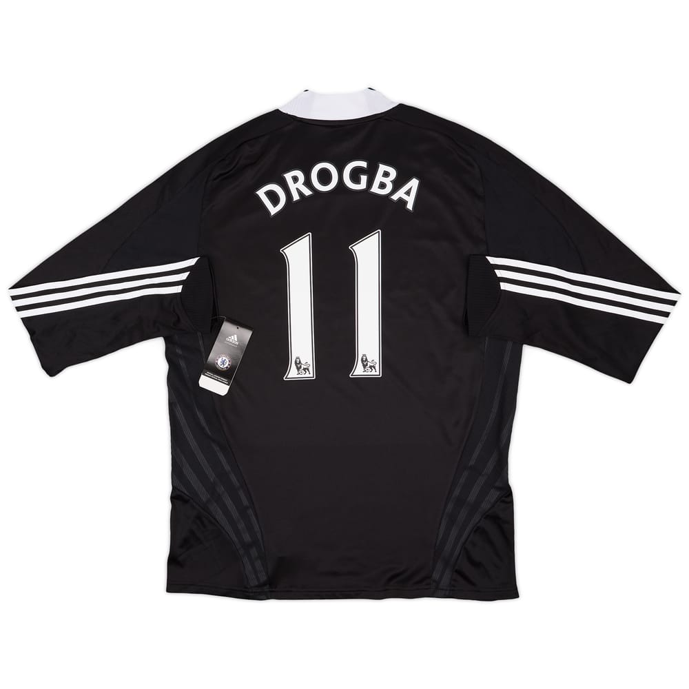 2008-09 Chelsea Player Issue Away L/S Shirt Drogba #11 (L)