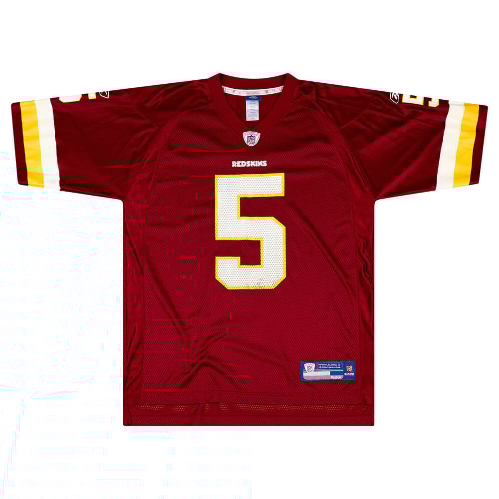 2010 Washington Redskins McNabb #5 Reebok On Field Jersey (Home) L