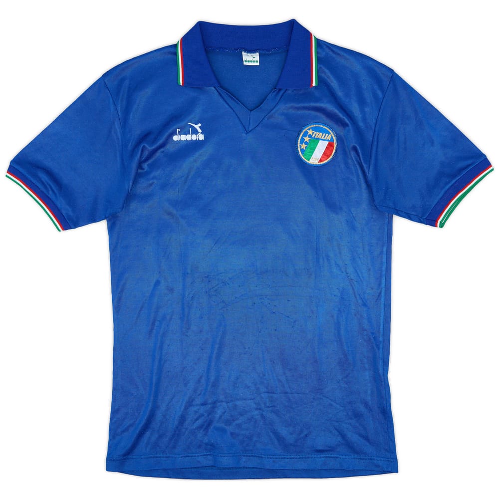 1986-90 Italy Home Shirt #4 - 8/10 - (L)