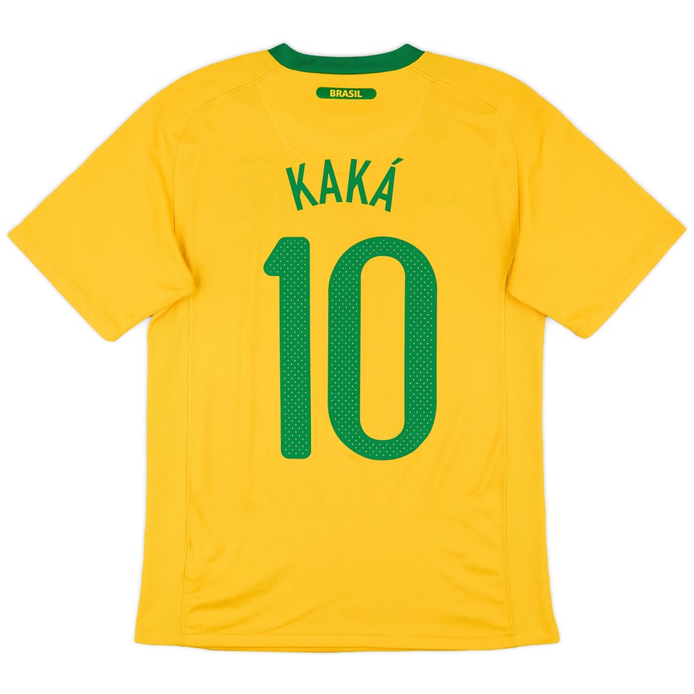 2010-11 Brazil Home Shirt Kaka #10 - 8/10 - (S)