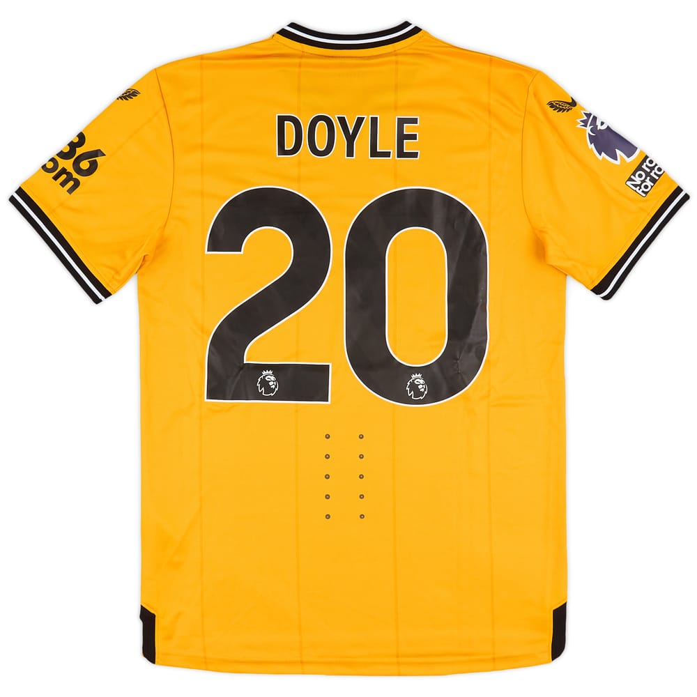 2023-24 Wolves Match Issue Home Shirt Doyle #20