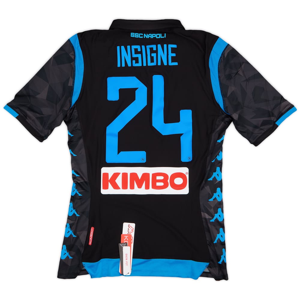 2018-19 Napoli Away Shirt Insigne #24 (L)
