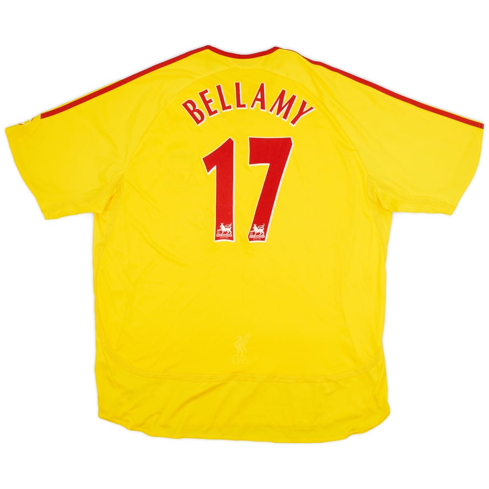 2006-07 Liverpool Away Shirt Bellamy #17 - 6/10 - (XXL)