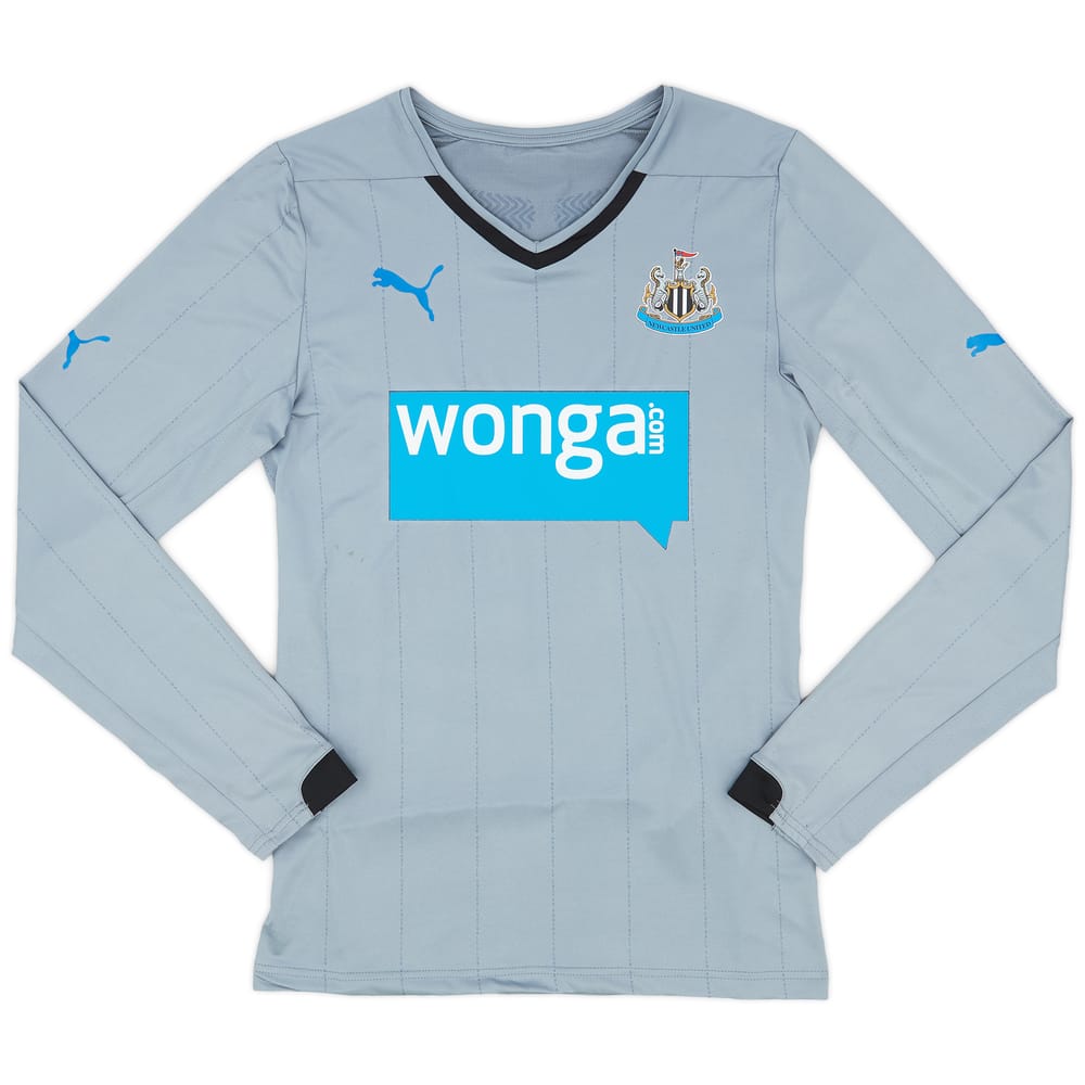 2014-15 Newcastle Player Issue ACTV Fit Away L/S Shirt - 8/10 - (XL)