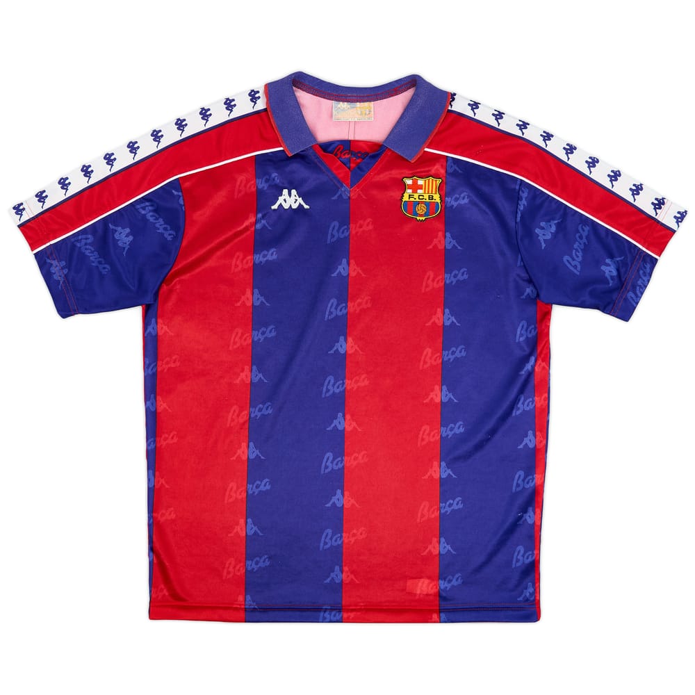 1992-95 Barcelona Home Shirt - 8/10 - (L)