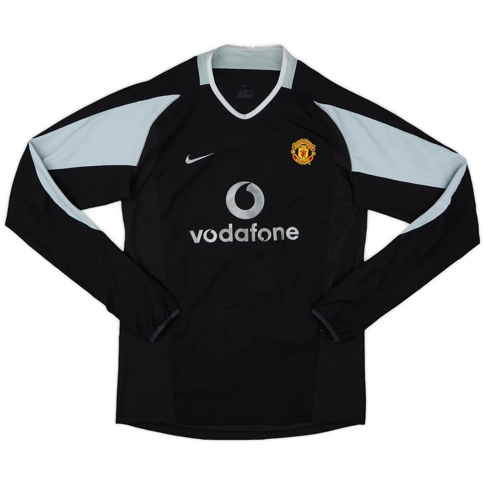 2002-04 Manchester United GK Shirt - 8/10 - (XL.Boys)