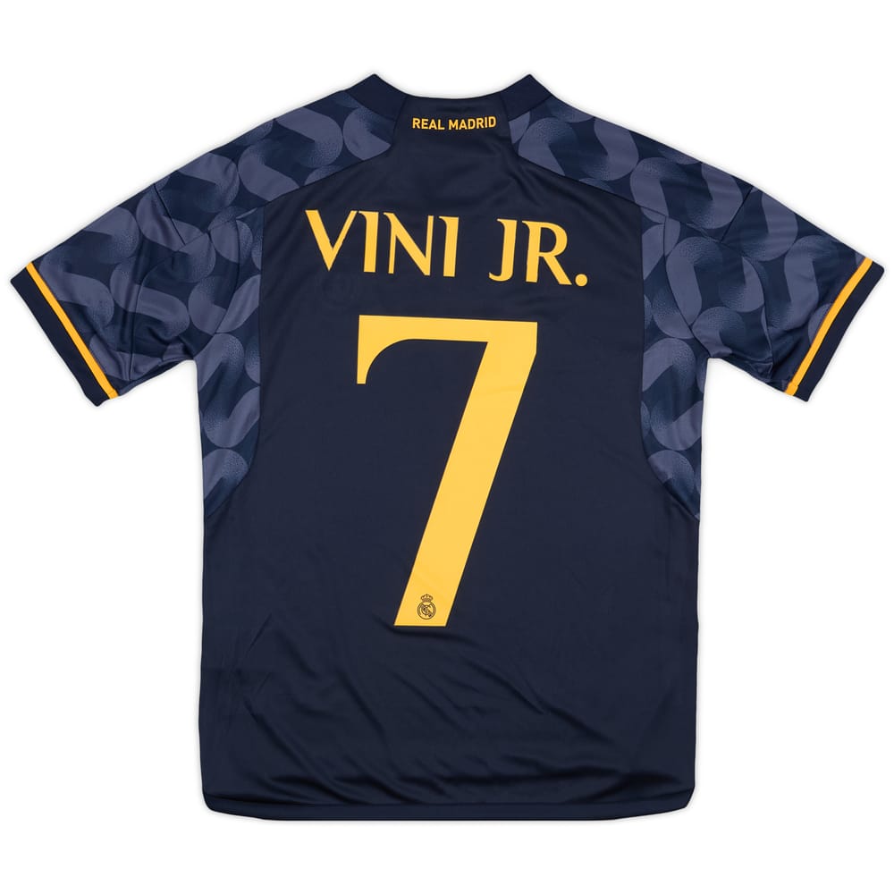 2023-24 Real Madrid Away Shirt Vini Jr. #7 (M.Kids)