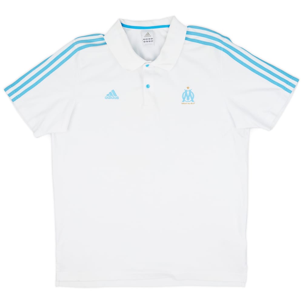 2012-13 Olympique Marseille adidas Polo Shirt - 7/10 - (XL)