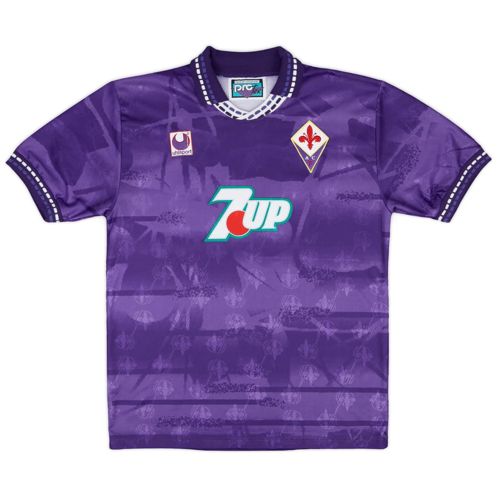 1993-94 Fiorentina Home Shirt #10 - 8/10 - (XL)