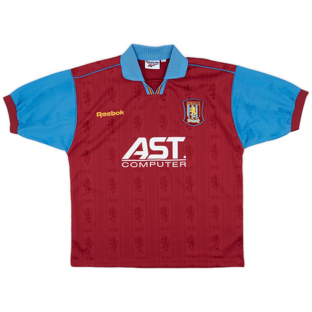 1995-97 Aston Villa Home Shirt - 9/10 - (L)