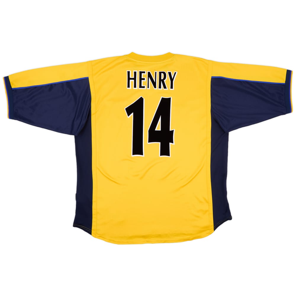 1999-01 Arsenal Away Shirt Henry #14 - 8/10 - (XXL)