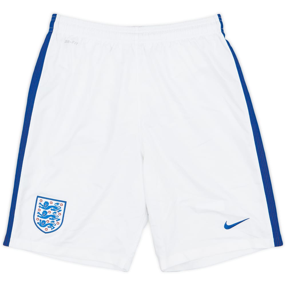 2016-17 England Home Shorts - 9/10 - (XL.Boys)