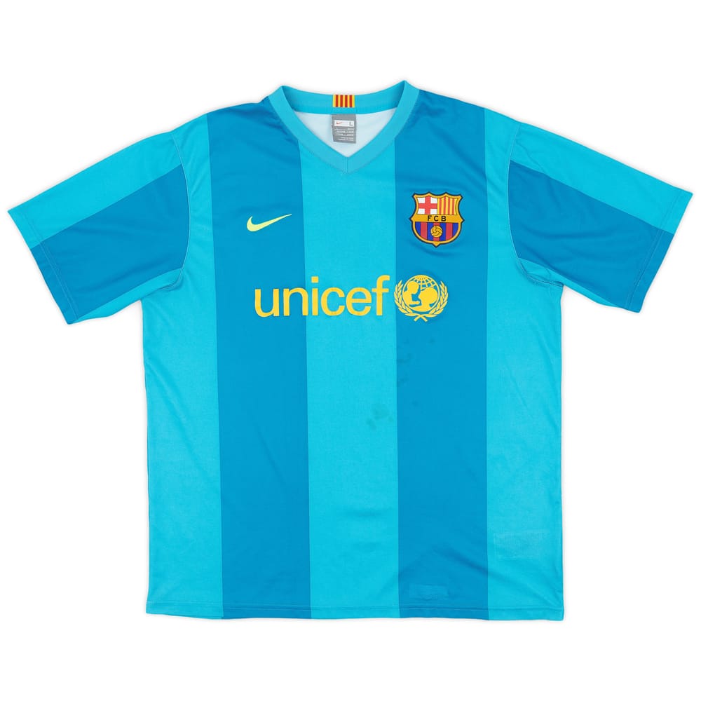 2007-09 Barcelona Basic Away Shirt - 5/10 - (L)