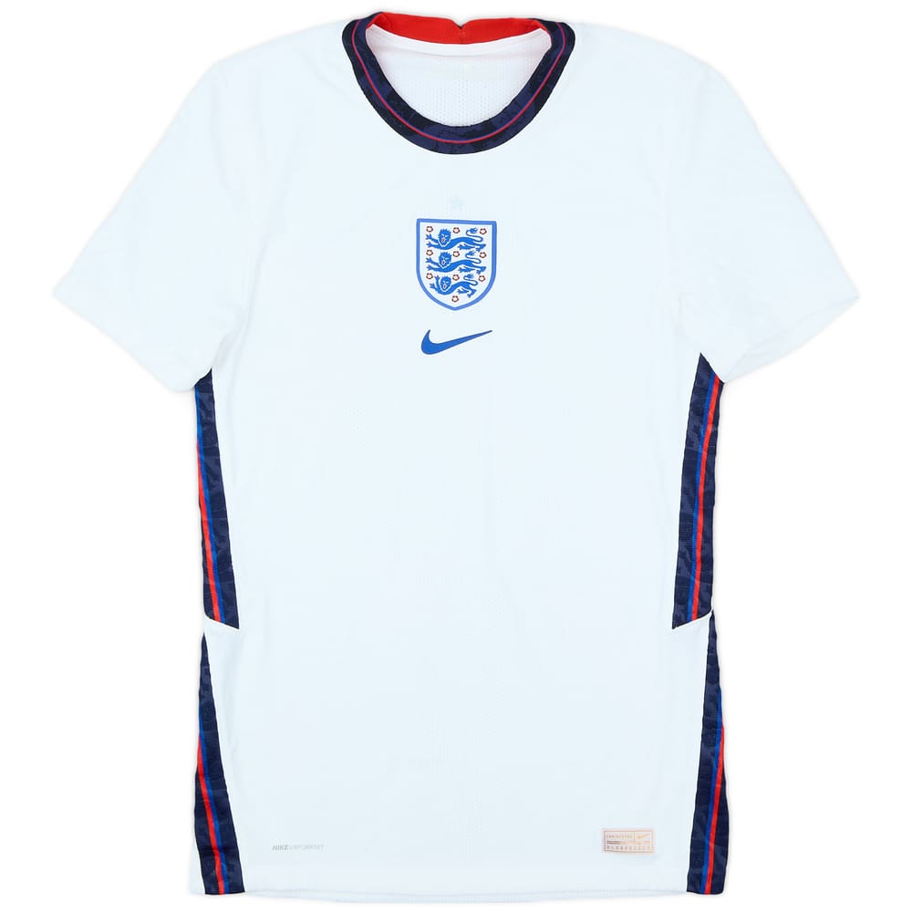 2020-22 England Authentic Home Shirt - 8/10 - (XS)