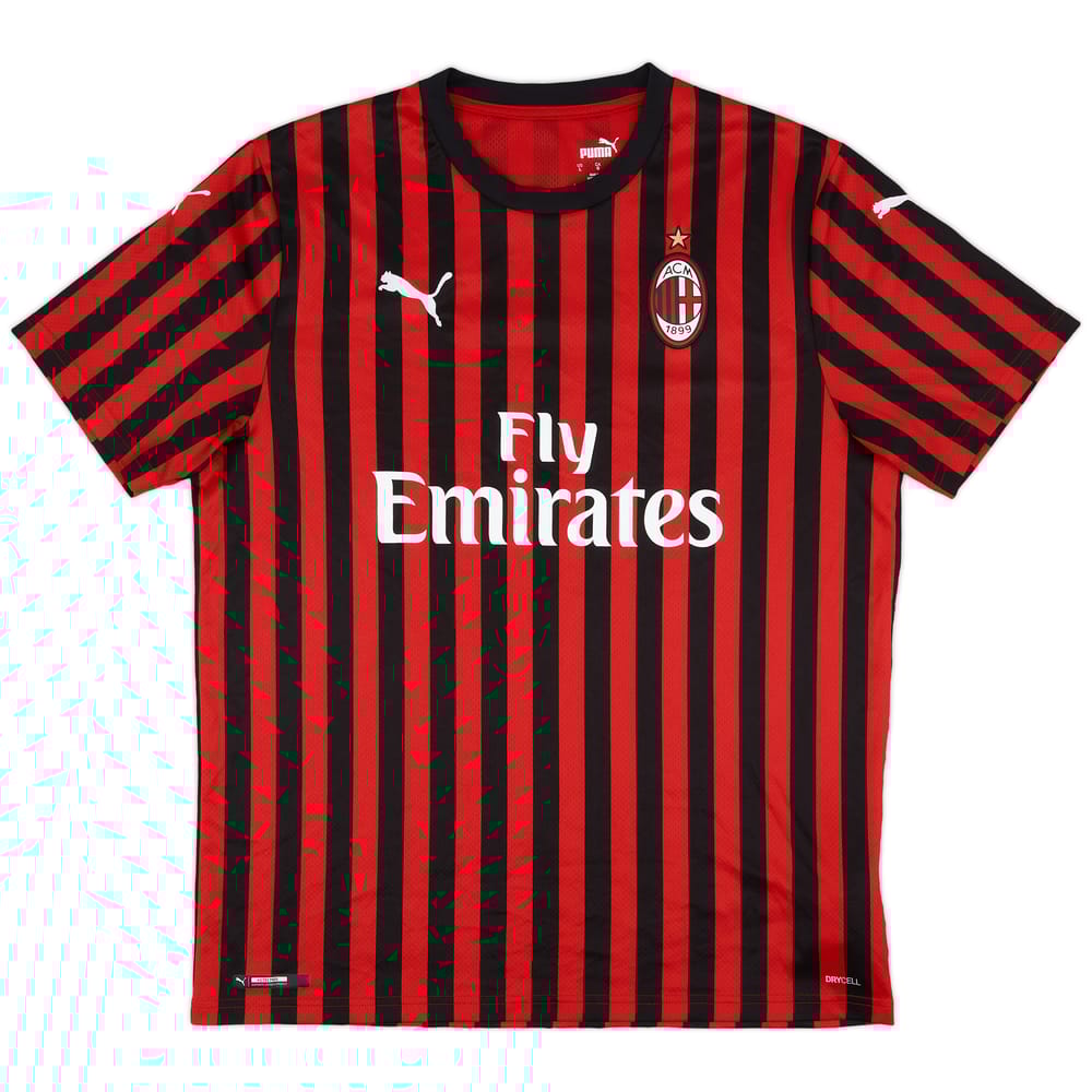 2019-20 AC Milan Home Shirt - 8/10 - (L)