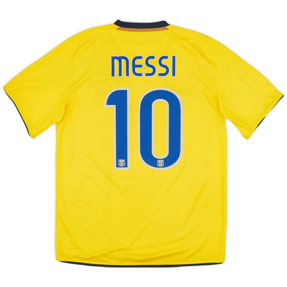 2008-10 Barcelona Away Shirt Messi #10 - 6/10 - (M)