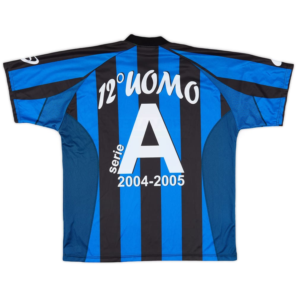 2004-05 Atalanta Basic '12 Uomo' Home Shirt (XL)