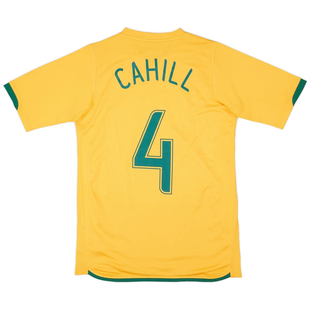 2006-08 Australia Home Shirt Cahill #4 - 9/10 - (L)