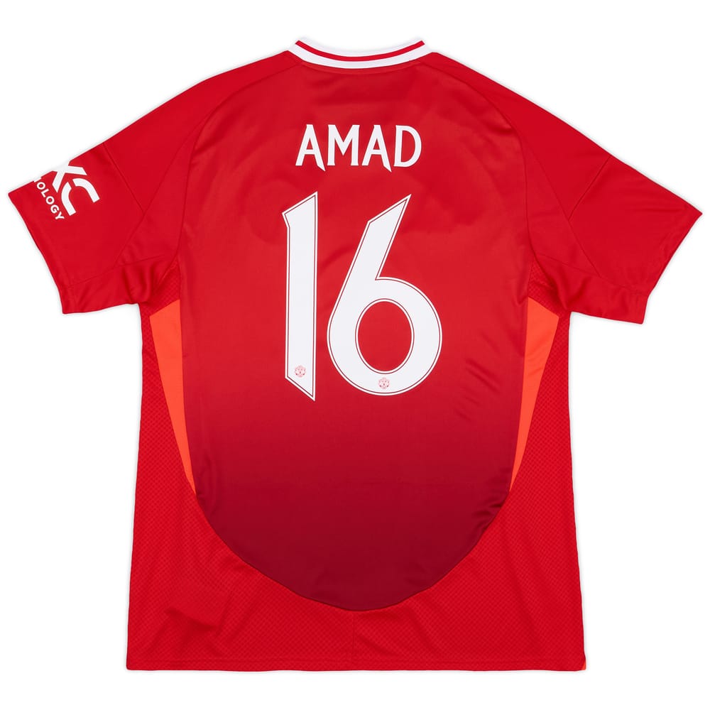 2024-25 Manchester United Home Shirt Amad #16