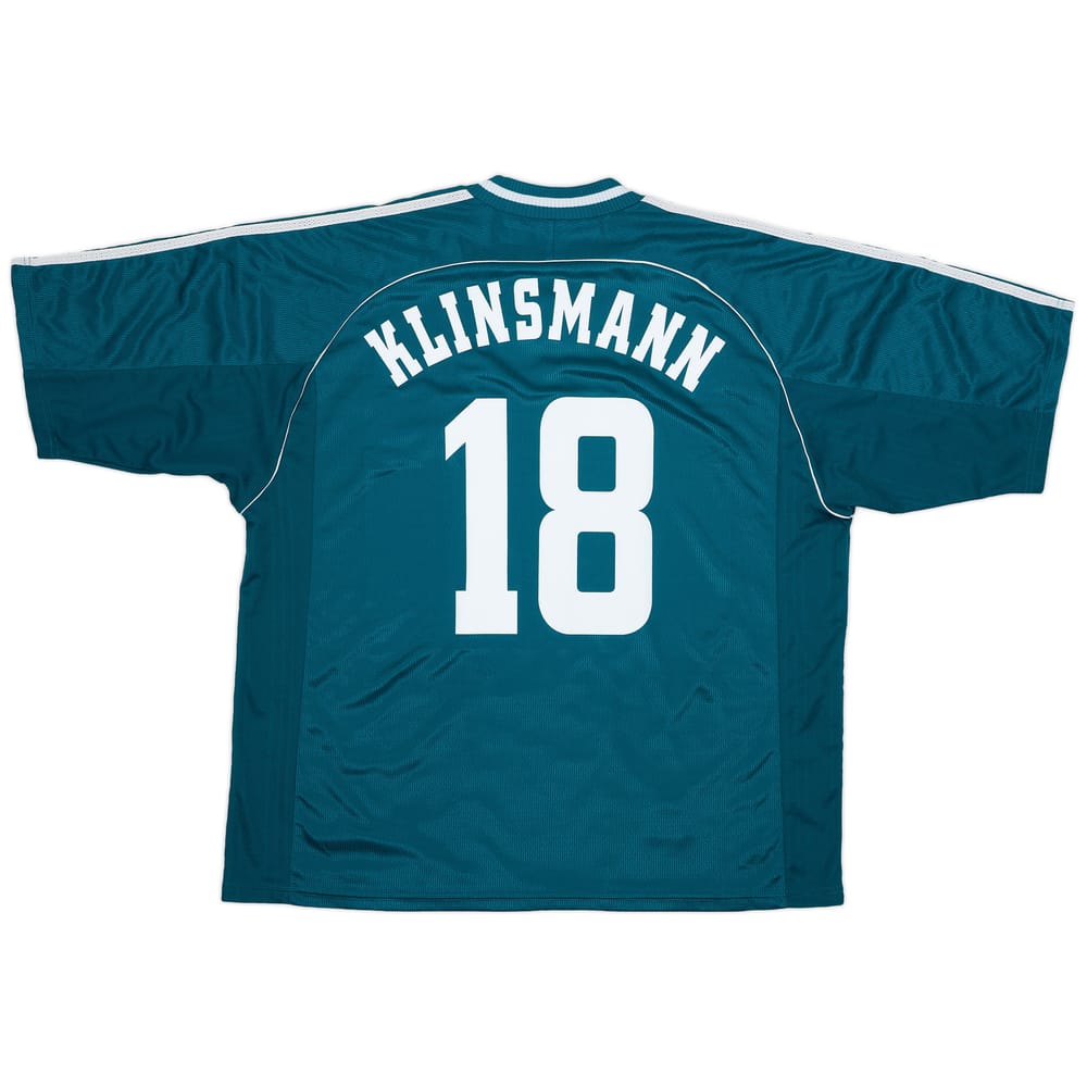 1998-00 Germany Away Shirt Klinsmann #18 - 8/10 - (XXL)