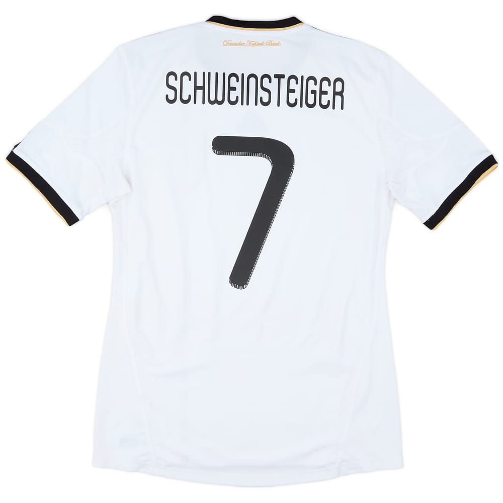 2010-11 Germany Home Shirt Schweinsteiger #7 - 9/10 - (M)