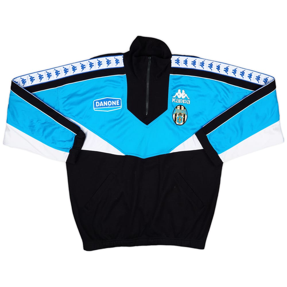 1992-93 Juventus Kappa 1/4 Zip Track Jacket - 7/10 - (XXL)