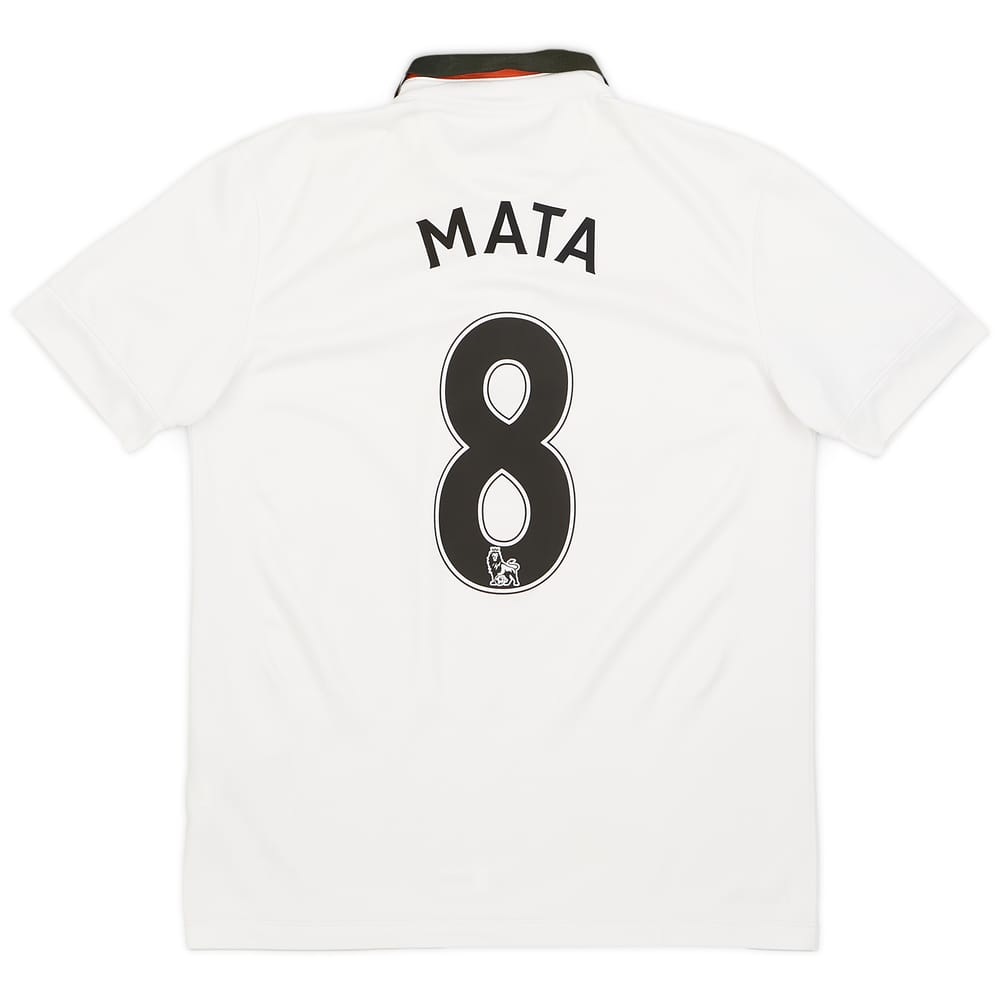 2014-15 Manchester United Away Shirt Mata #8 - 8/10 - (M)