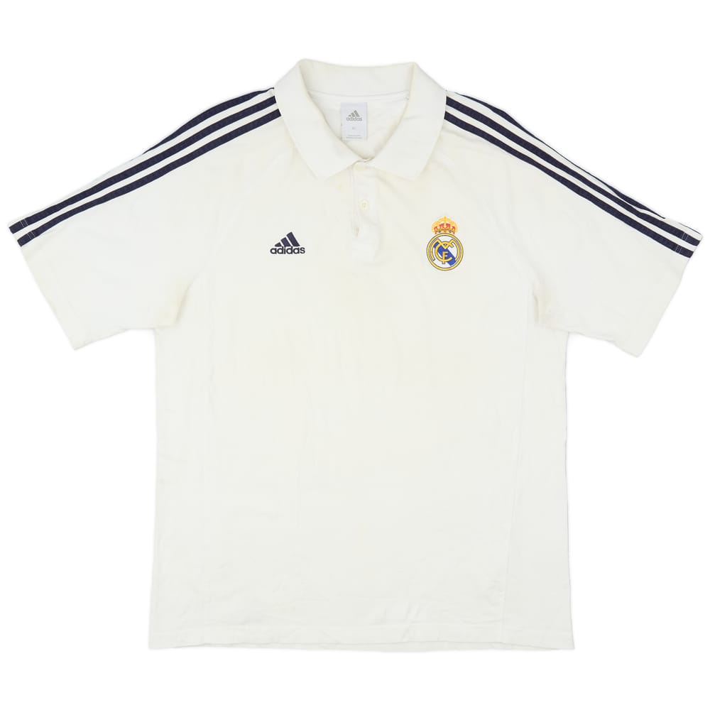 2007-08 Real Madrid adidas Polo Shirt - 6/10 - (XL)