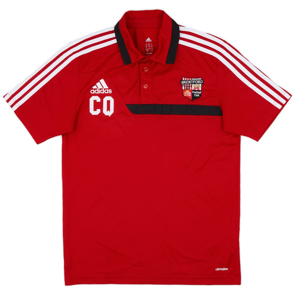 2013-14 Brentford adidas Polo Shirt - 8/10 - (S)