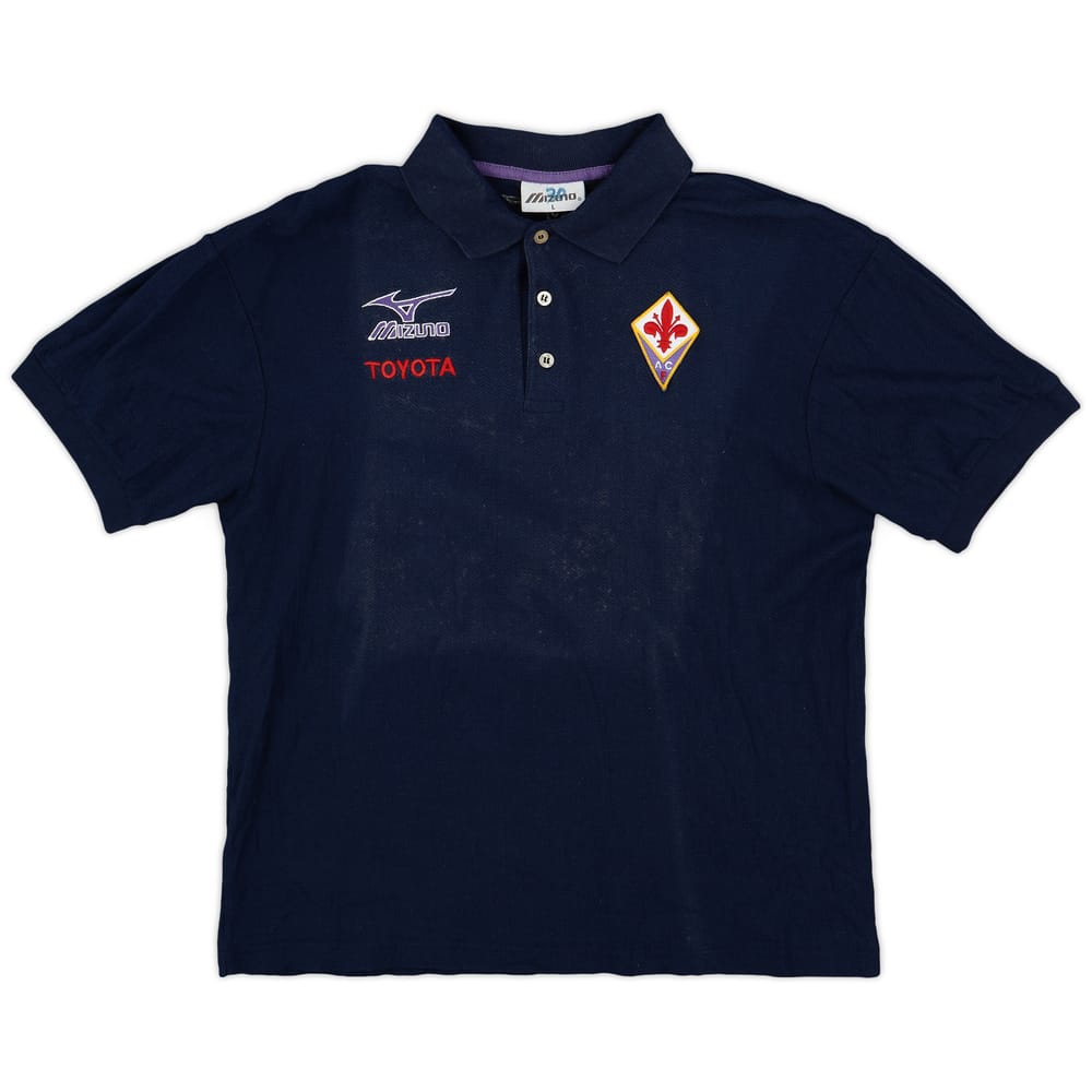 2001-02 Fiorentina Mizuno Polo Shirt - 5/10 - (L)