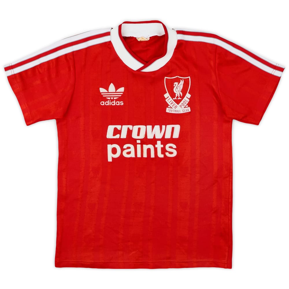 1987-88 Liverpool Home Shirt - 8/10 - (L.Boys)