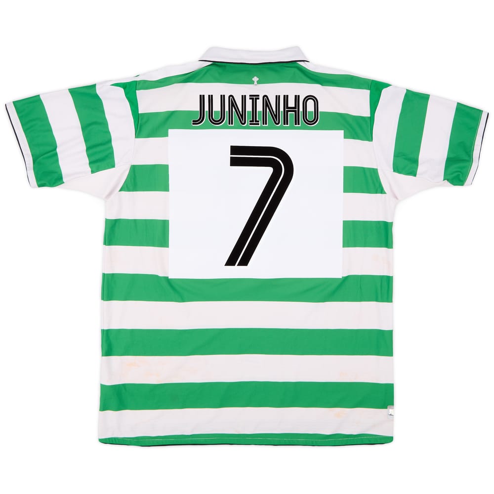 2004-05 Celtic Home Shirt Juninho #7 - 4/10 - (XL)