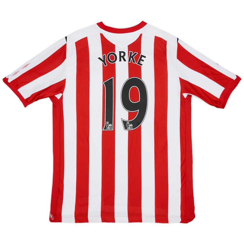 2008-09 Sunderland Home Shirt Yorke #19 - 7/10 - (L)