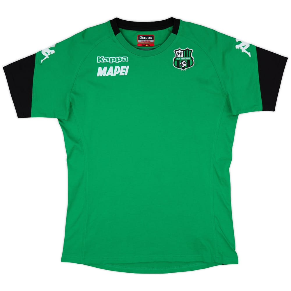 2017-18 Sassuolo Kappa Training Shirt - 9/10 - (XL)