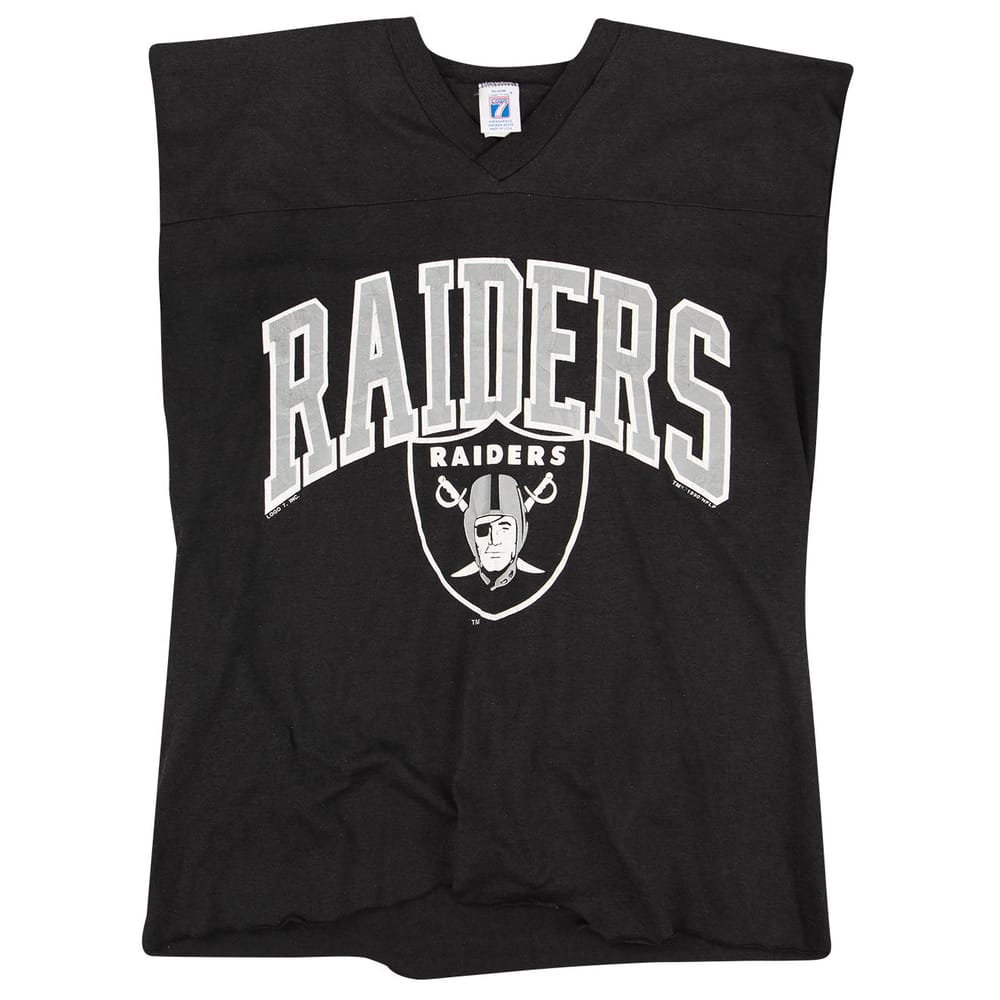 1990 Los Angeles Raiders Logo 7 Sleeveless Tee XL