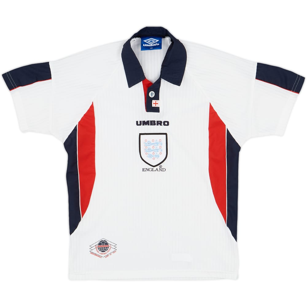 1997-99 England Home Shirt - 8/10 - (L.Boys)