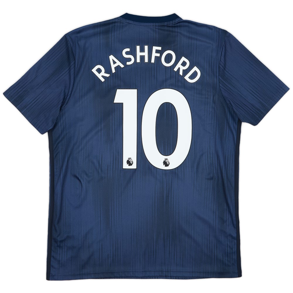 2018-19 Manchester United Third Shirt Rashford #10 - 9/10 - (L)