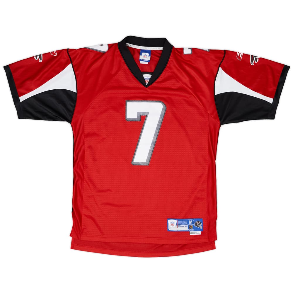 2005-06 Atlanta Falcons Vick #7 Reebok Premier Home Jersey - 6/10 - (M)