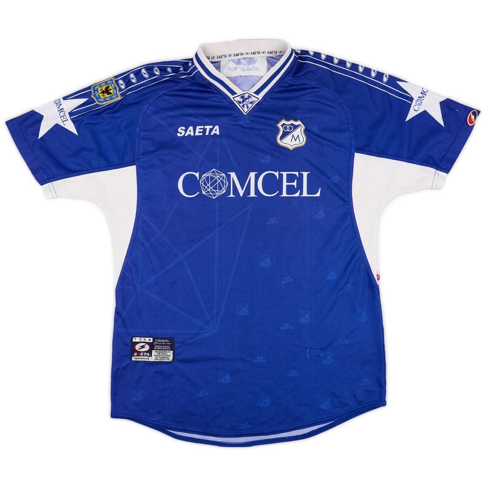 2001 Millonarios Home Shirt - 7/10 - (L)
