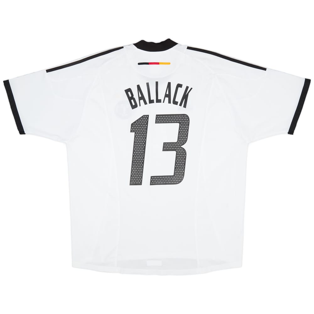 2002-04 Germany Home Shirt Ballack #13