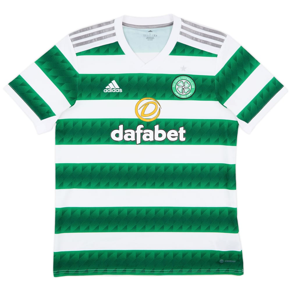 2022-23 Celtic Home Shirt - 9/10 - (L)