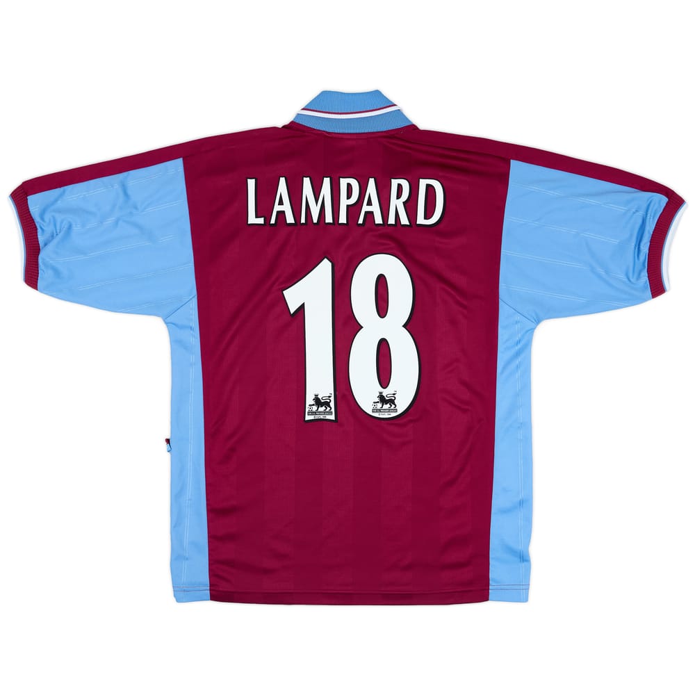 1997-98 West Ham Home Shirt Lampard #18 - 5/10 - (M)