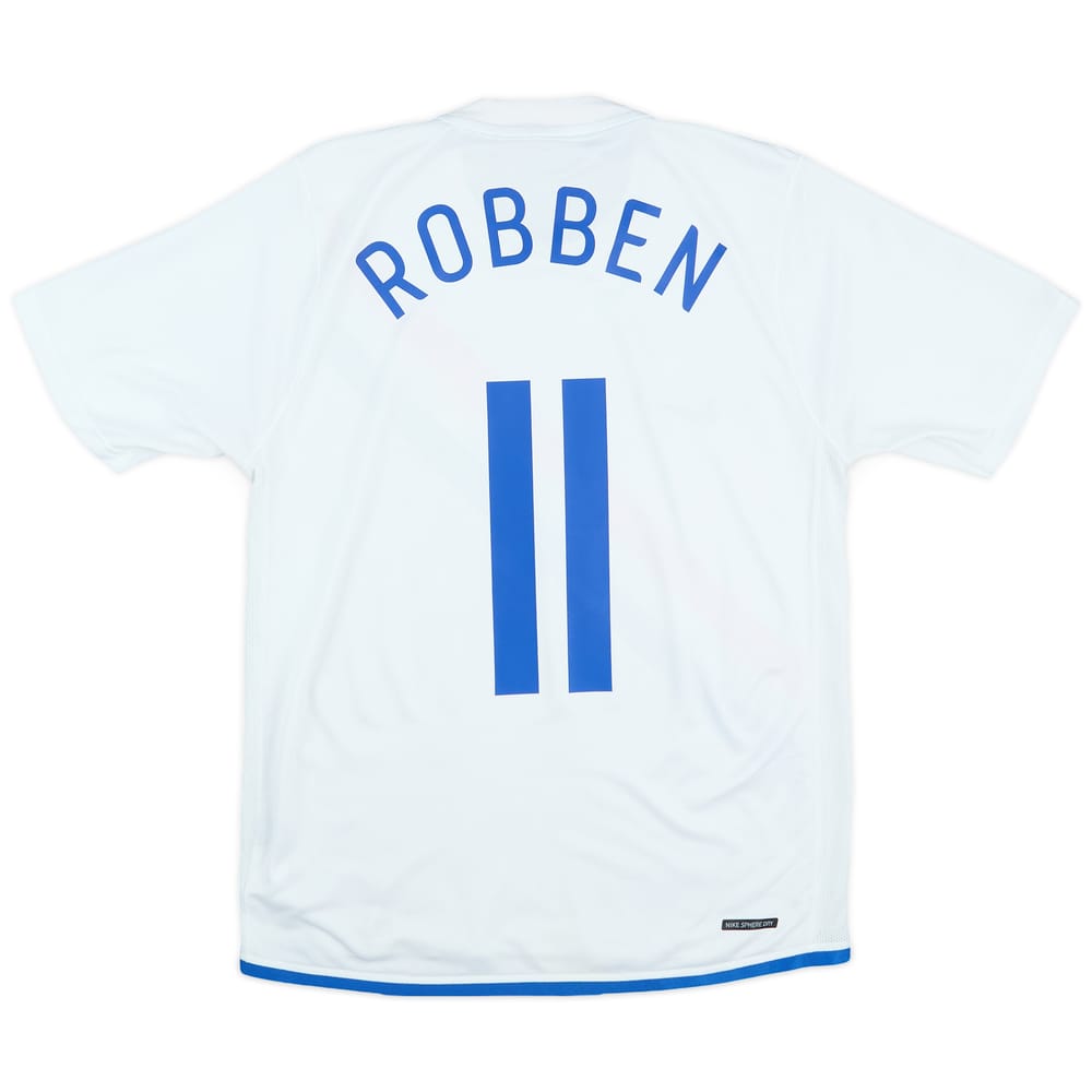 2006-08 Netherlands Away Shirt Robben #11 - 6/10 - (S)