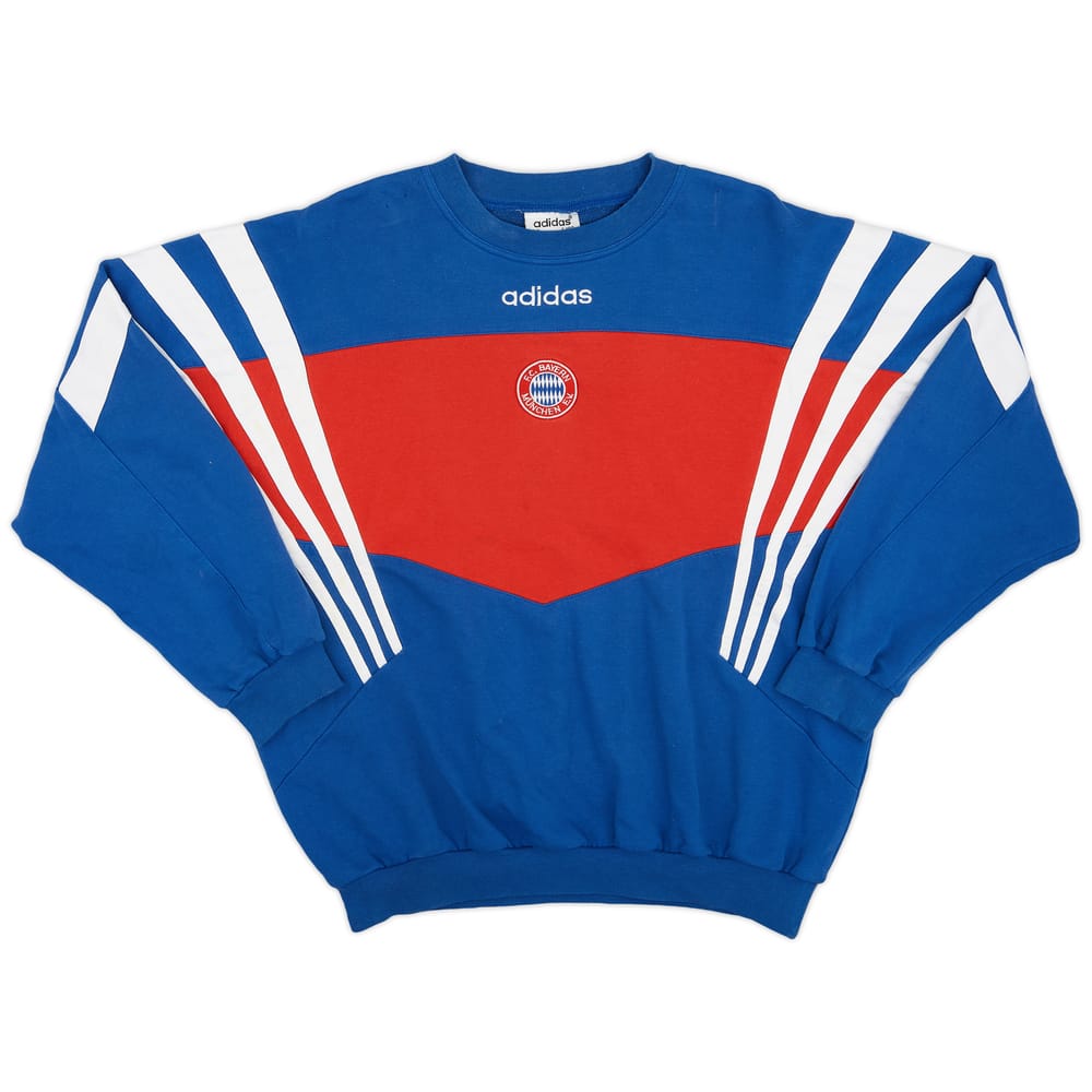 1995-96 Bayern Munich adidas Sweat Top - 6/10 - (XXL)