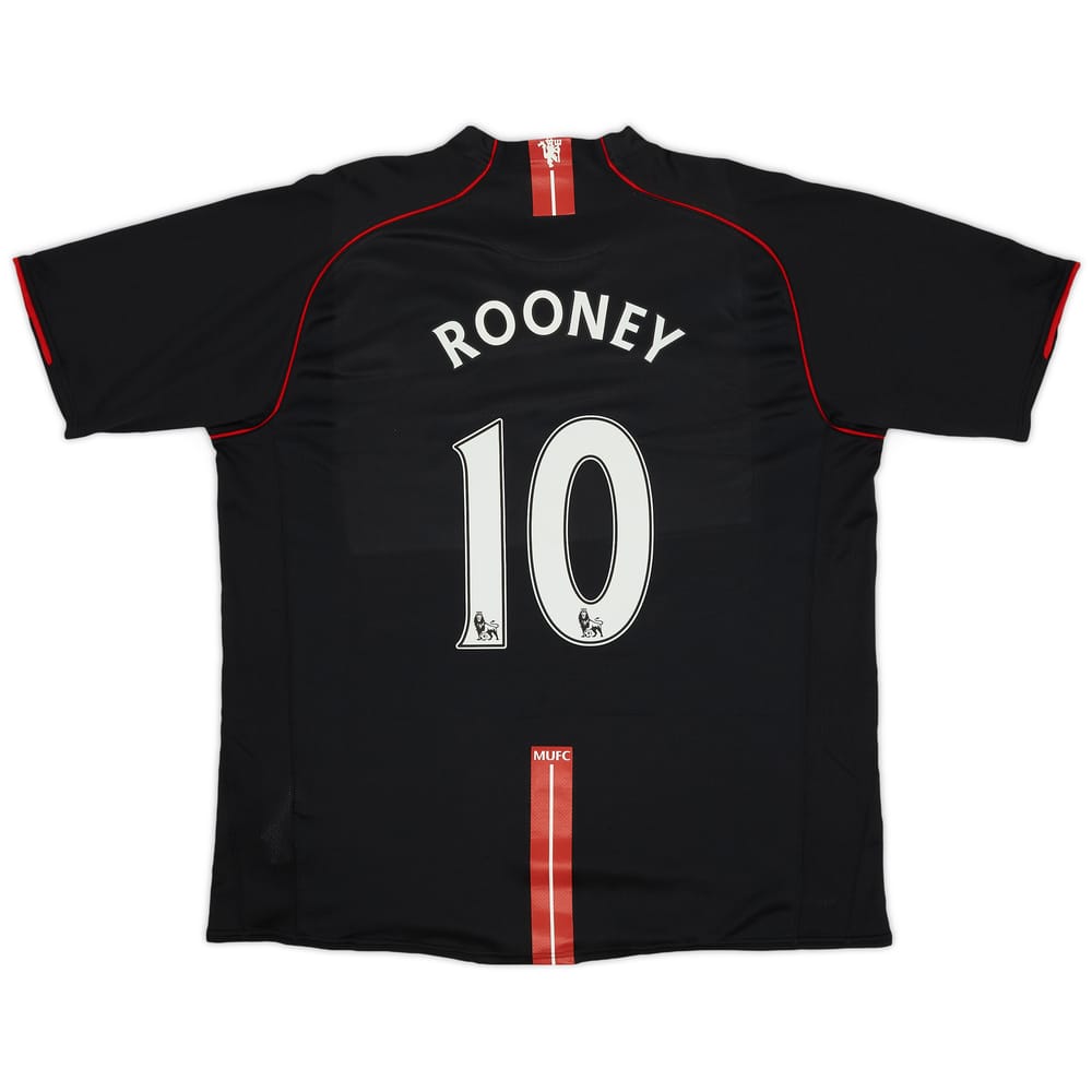 2007-08 Manchester United Away Shirt Rooney #10 - 8/10 - (XXL)