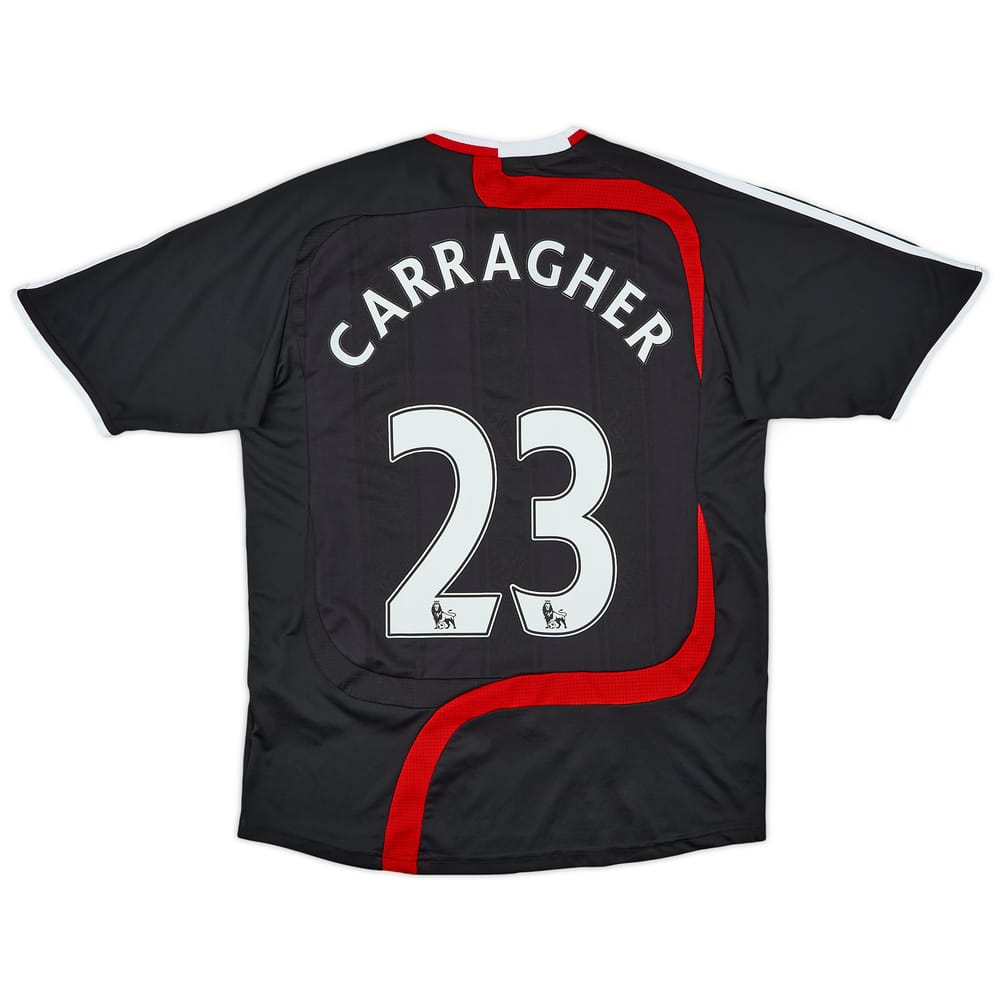 2007-08 Liverpool Third Shirt Carragher #23 - 8/10 - (XL.Boys)