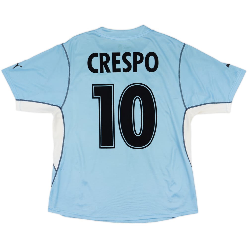 2001-02 Lazio Home Shirt Crespo #10 - 5/10 - (L)