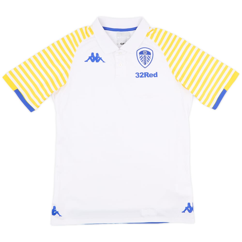 2019-20 Leeds United Kappa Polo Shirt - 8/10 - (M)