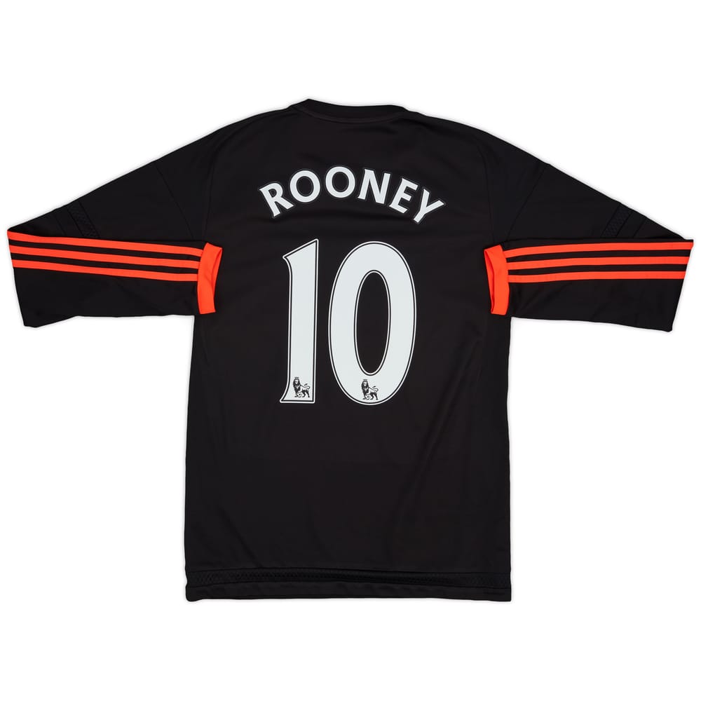 2015-16 Manchester United Third L/S Shirt Rooney #10 - 7/10 - (XS)